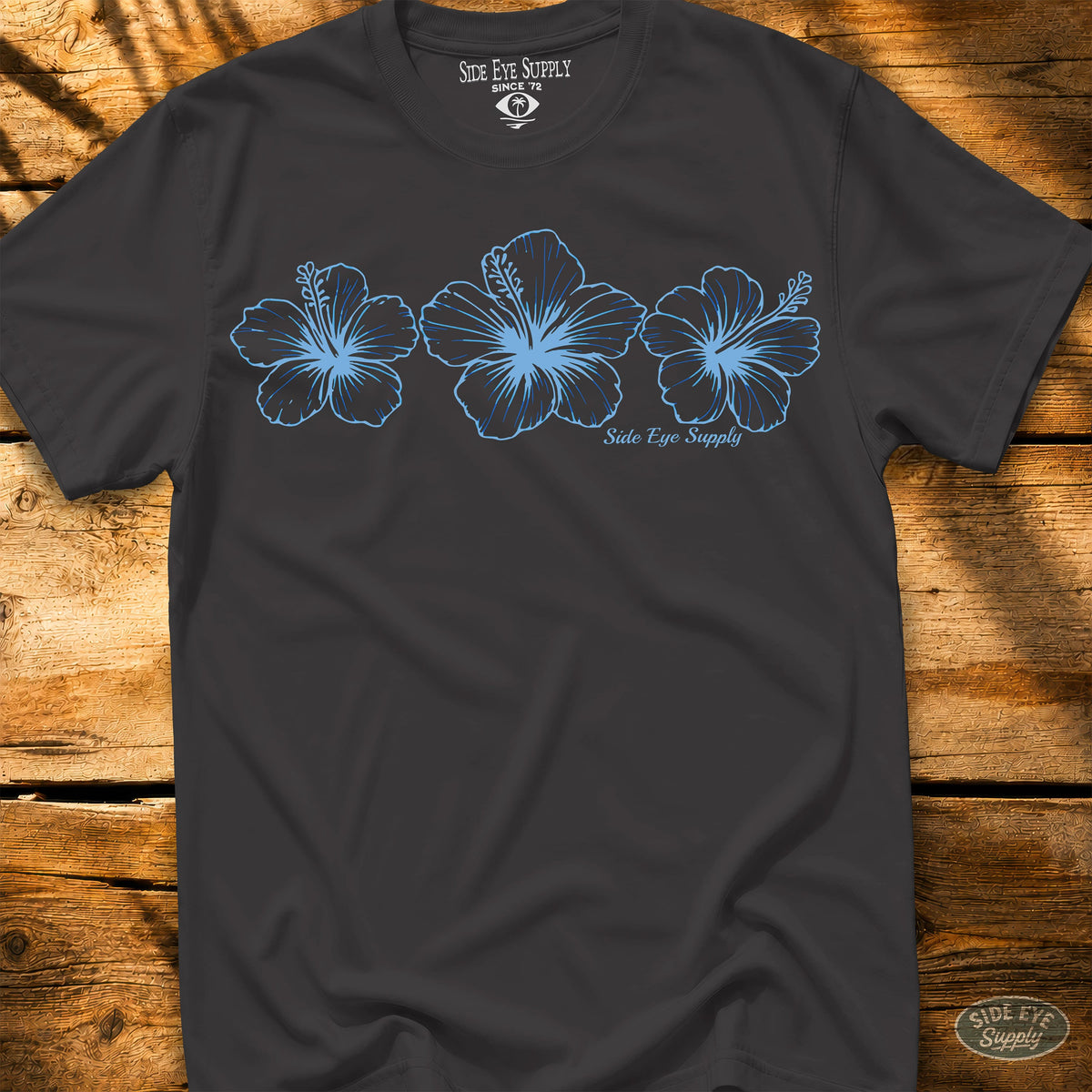Triple H Tee Black / S - by Side Eye Supply - Surf Beach Life Apparel