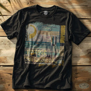 Vintage 40's Tee Black / S - by Side Eye Supply - Surf Beach Life Apparel