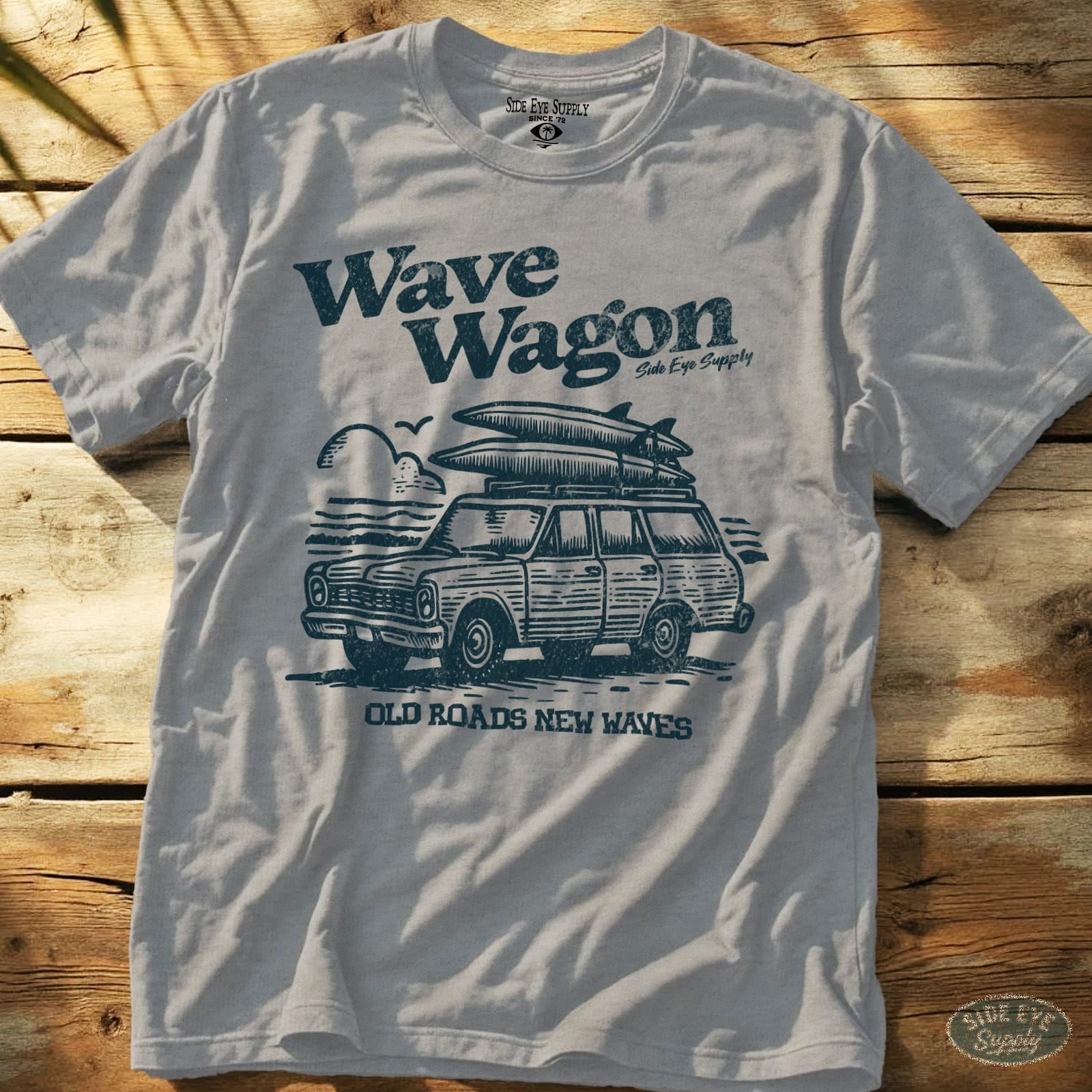 Wave Wagon Sport Grey / S - by Side Eye Supply - Surf Beach Life Apparel