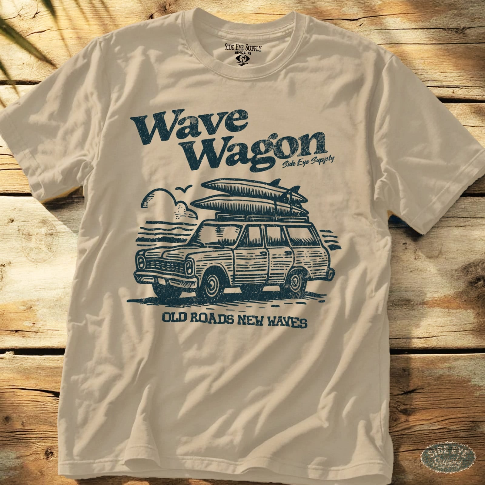 Wave Wagon Sand / S - by Side Eye Supply - Surf Beach Life Apparel