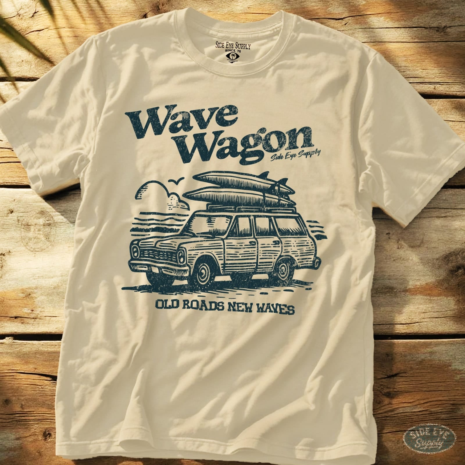 Wave Wagon Natural / S - by Side Eye Supply - Surf Beach Life Apparel