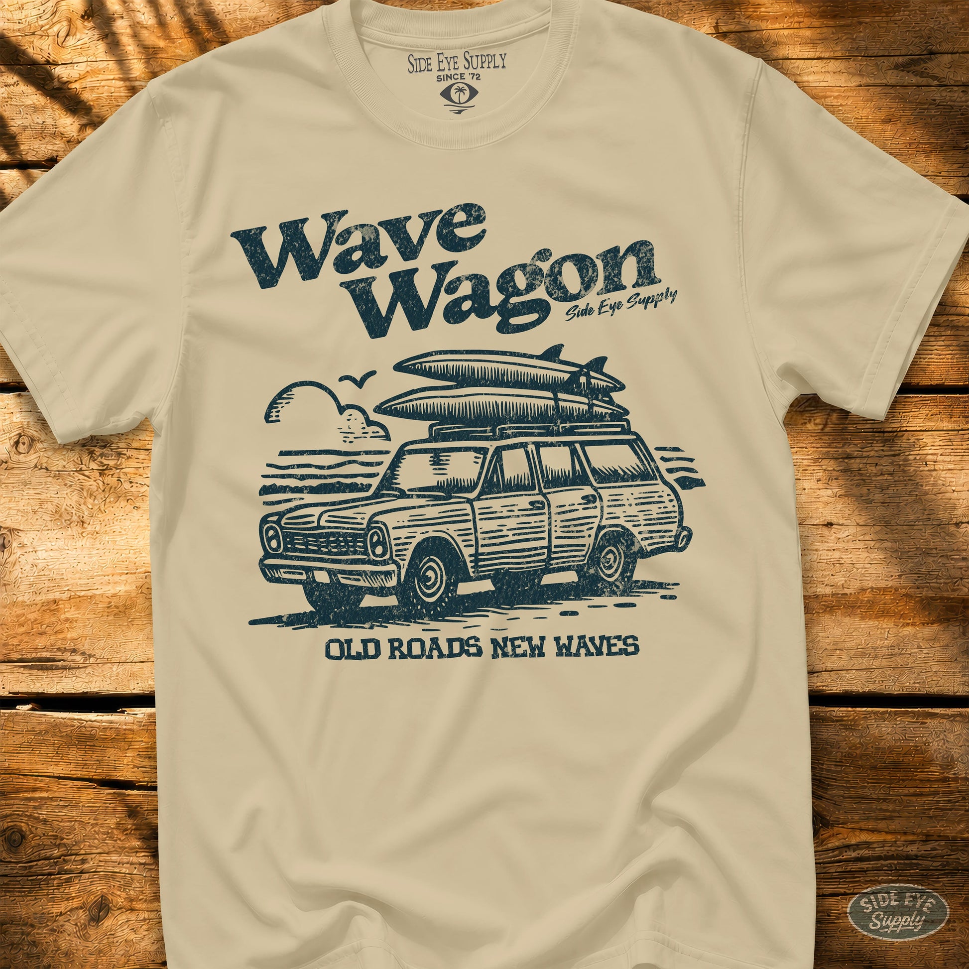 Wave Wagon Sand / S - by Side Eye Supply - Surf Beach Life Apparel