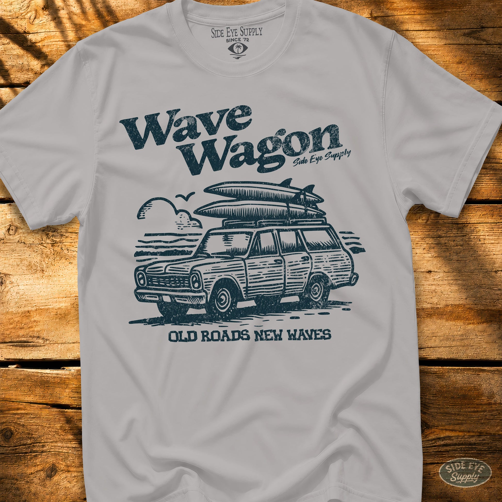 Wave Wagon Ice Grey / S - by Side Eye Supply - Surf Beach Life Apparel