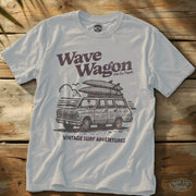Wave Wagon Tee White / S - by Side Eye Supply - Surf Beach Life Apparel