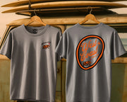 West Coast Forever Tee Ice Grey / S - by Side Eye Supply - Surf Beach Life Apparel
