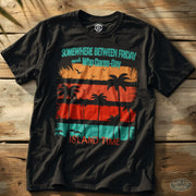 Who Cares-Day Tee Black / S - by Side Eye Supply - Surf Beach Life Apparel