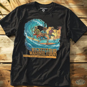 Wicked Wahinie Tee Black / S - by Side Eye Supply - Surf Beach Life Apparel